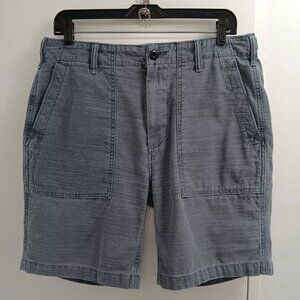 Outerknown Voyager Utility Shorts - Atlantic Blue - Size 31